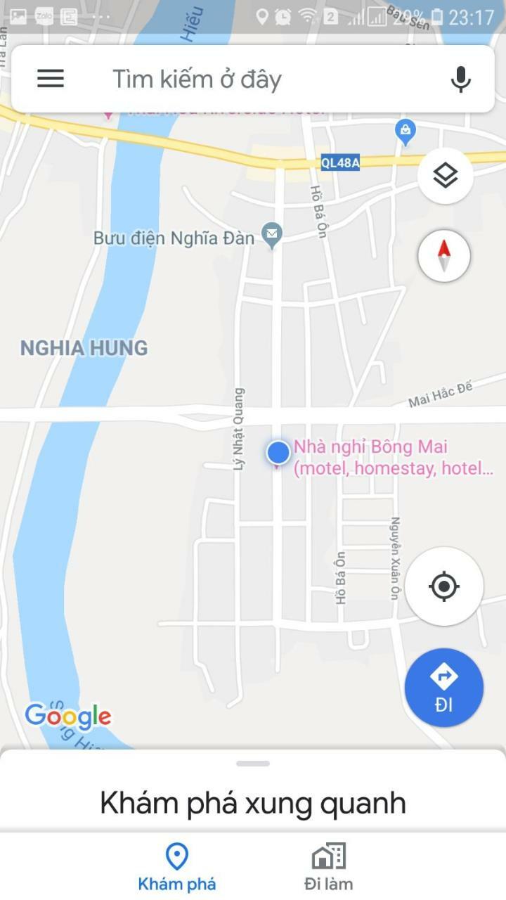Bong Mai Motell Lang Duong Exteriör bild
